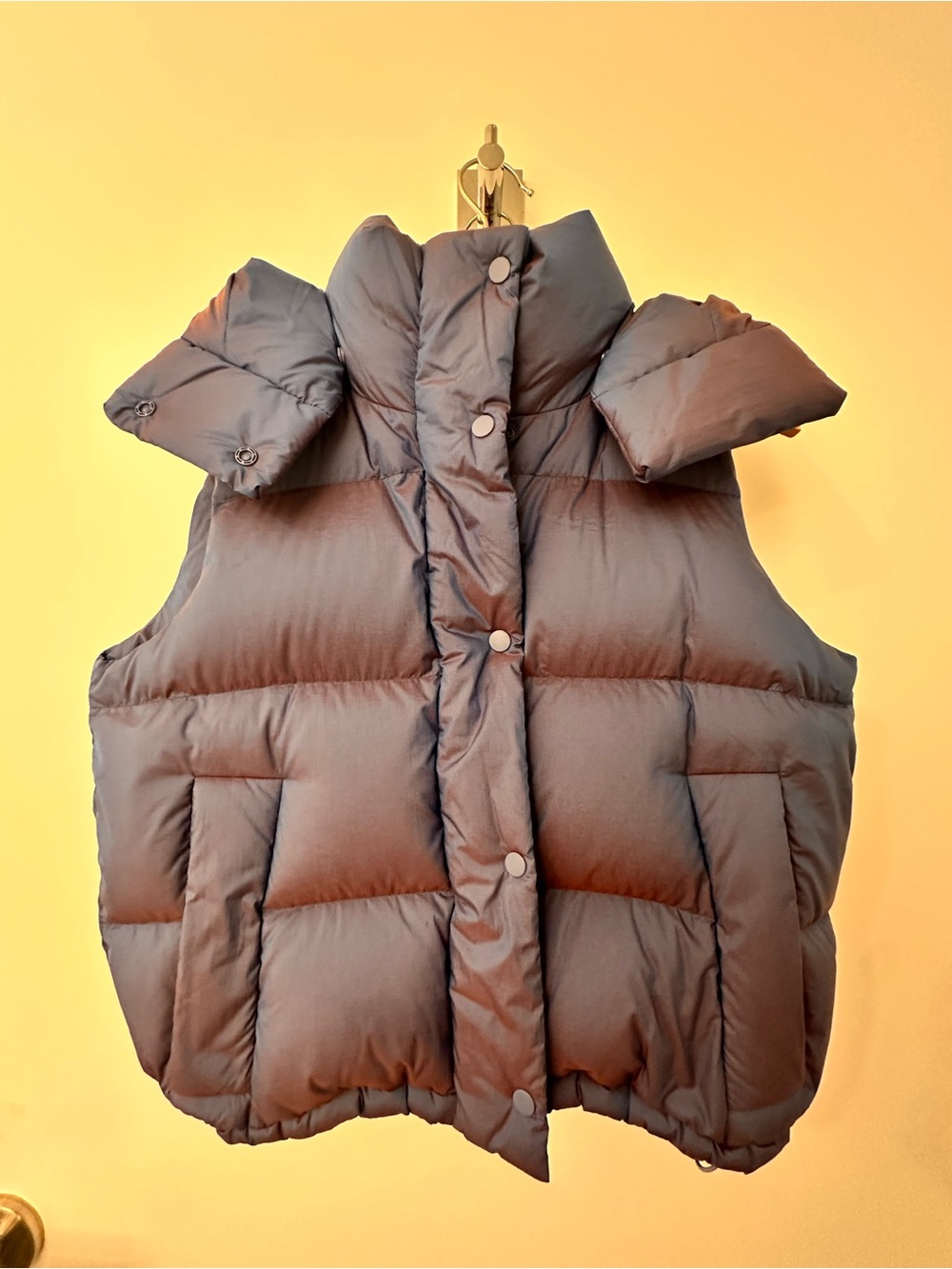 Lululemon Purple Puffer Vest Jacket - Women's Sleeveless Coat